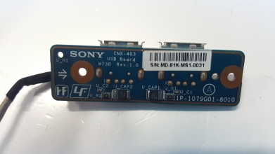 SCHEDA INTERNA CONNETTORI USB SONY VAIO PCG-7121M CNX-403
