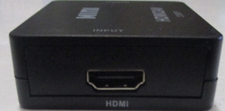 CONVERTITORE VIDEO DA HDMI A AV RCA INTERFACCIA HDMI2AV (HDMI TO AV) NERO NUOVO