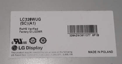 DISPLAY LCD LG 32LD358 LC320WUG USATO