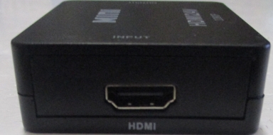 CONVERTITORE VIDEO DA HDMI A AV RCA INTERFACCIA HDMI2AV (HDMI TO AV) NERO NUOVO