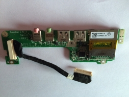 SCHEDA USB AUDIO BOARD MICROFONO CAVO FLAT ACER ASPIRE ONE ZG5 DA0ZG5PB6E0 REV: E